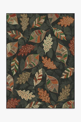 Outdoor Aurelia Forest Green Rug