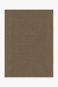 Border Braid Sand Re-Jute Rug