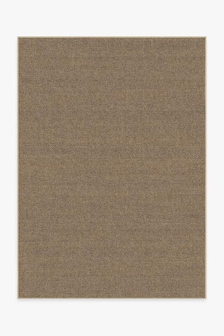 Burlap Solid Sand Re-Jute Rug