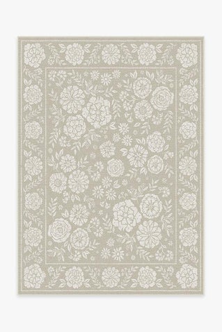 Outdoor Carmela Suzani Natural Rug