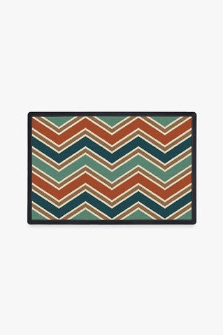Chevron Multicolor Doormat