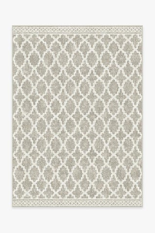 Outdoor Cleo Trellis Natural Rug