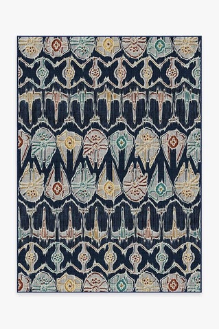 Corellian Ikat Navy Rug