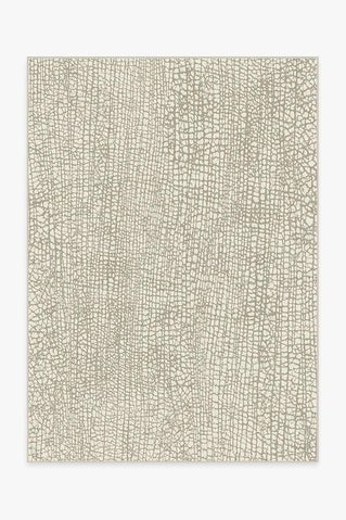 Crackle Light Grey Rug