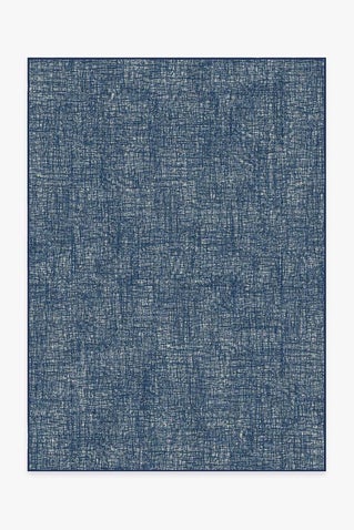 Crosshatch Sapphire Rug