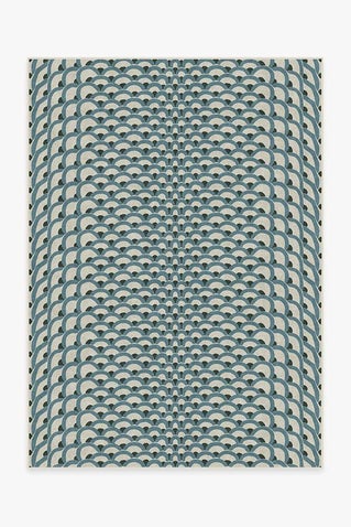 Cynthia Rowley Lamella Jade Rug
