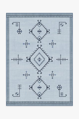 Damali Blue Overdye Rug