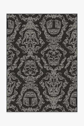 Dark Side Damask Charcoal Rug Bundle