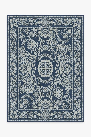 Delphina Navy Blue Rug