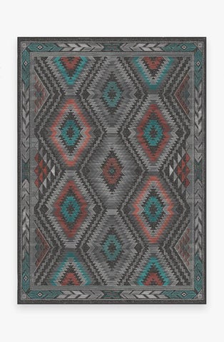 Dessa Diamond Charcoal Rug
