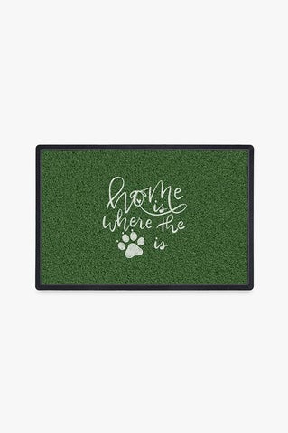 Dog House Grass Doormat