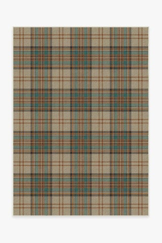 Dress Stewart Tartan Khaki Rug