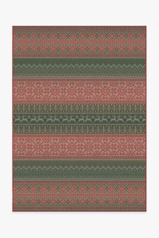 Fair Isle Multicolor Rug