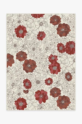 Floret Ruby Rug