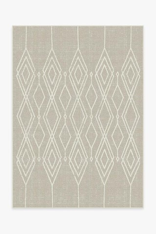 Outdoor Gemma Lattice Natural Rug
