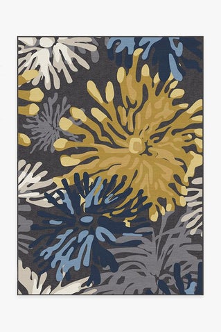 Genevieve Floral Grey Rug