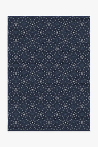 Geometrix Navy Rug