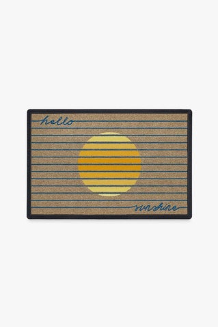 Hello Sunshine Natural Doormat