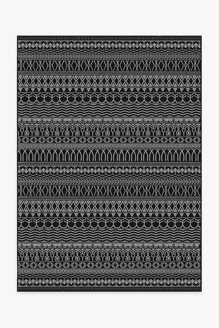 Henna Black Rug