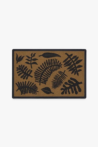 Henri Botanique Black Doormat