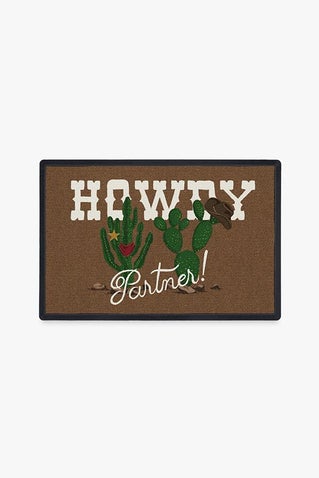 Howdy Partner Doormat