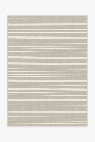 Hudson Stripe Stone Rug