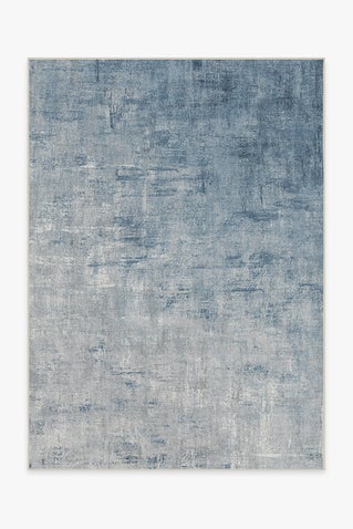 Impasto Slate Blue Rug
