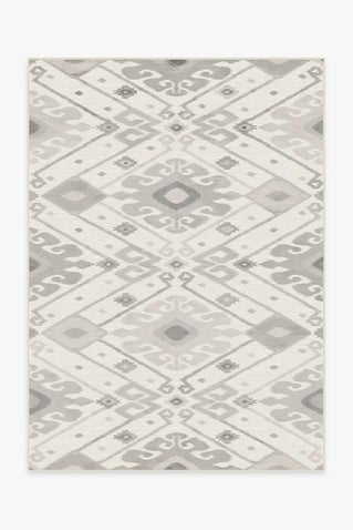 Inik Ikat Grey Rug