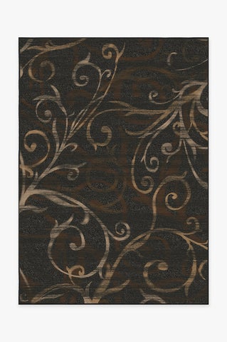 Ironwork Black Rug
