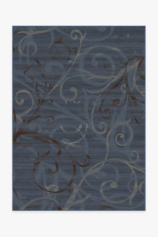 Ironwork Slate Blue Rug