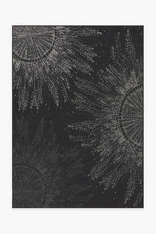 Jellyfish Bloom Charcoal Rug