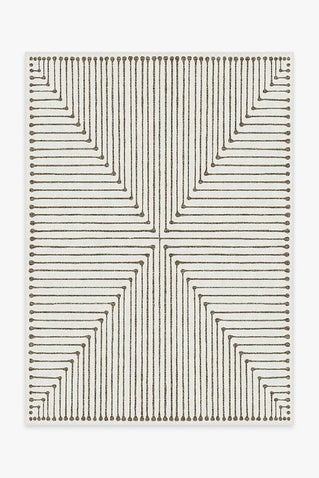 Jonathan Adler Inkdrop Camel & Ivory Rug