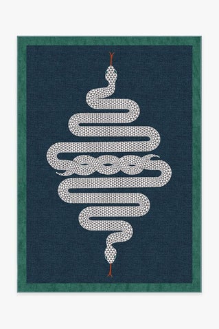 Jonathan Adler Venom Sapphire Rug