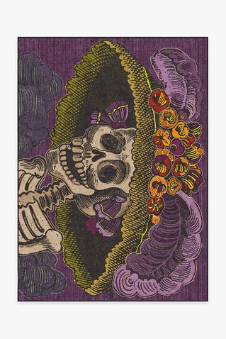 Jose Posada Calavera Catrina Rug