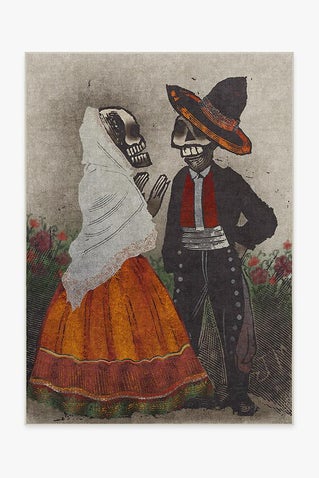 Jose Posada Feast of the Dead Rug
