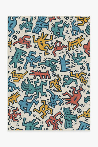 Keith Haring Block Party Multicolor
