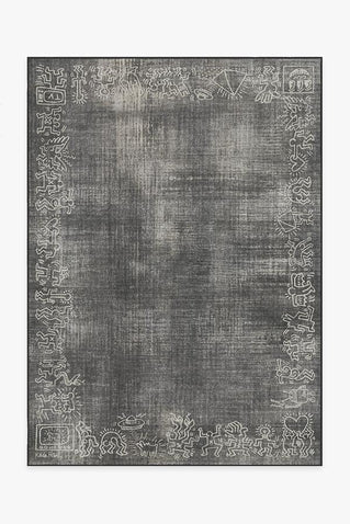 Keith Haring Loisaida Greyscale