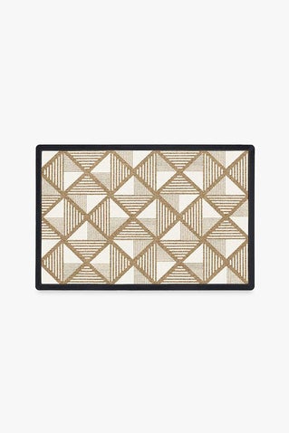 Kolmio White Doormat