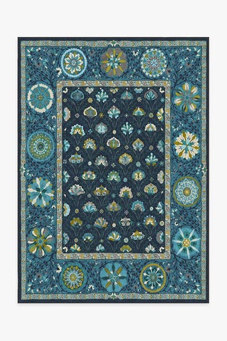 Latiff Midnight Blue Rug