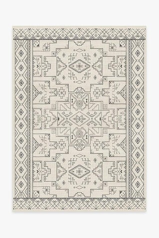 Leelu Black & White Rug