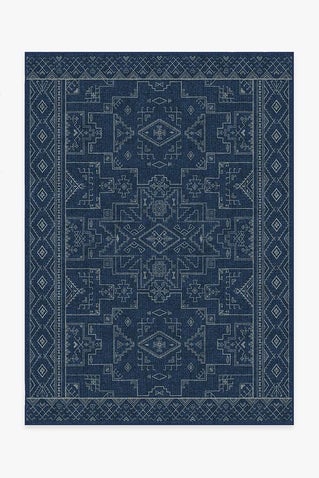 Leelu Navy Blue Rug