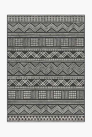 Outdoor Loma Black Rug