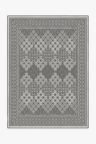 Outdoor Loseta Black Rug