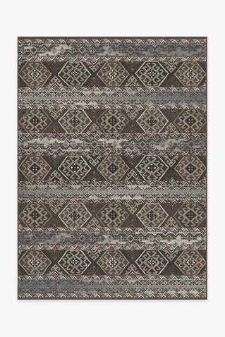 Lunara Geo Lava Rock Rug