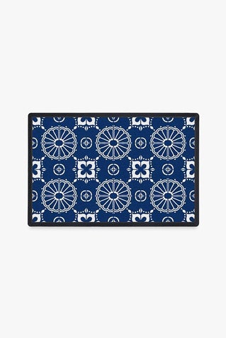 Marbella Delft Blue Doormat