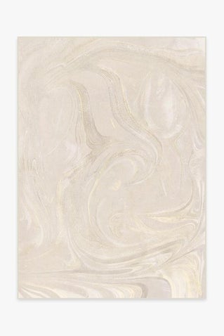Marble Golden Ivory Rug