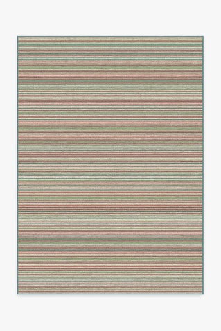 Multi Stripe Holiday Rug