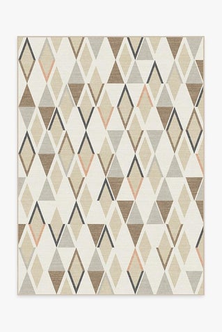 Pico Diamond Sandstone Rug