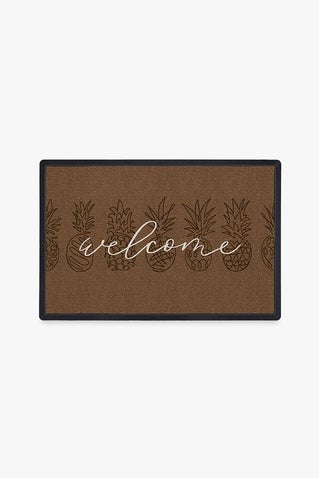 Pineapple Greeting Doormat