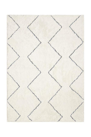 Moroccan Zigzag Plush Rug Bundle